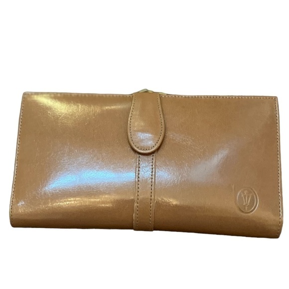 Vintage 1960s WALLET Soft Leather New In Box Beige Authentic Great Gift - Picture 4 of 16